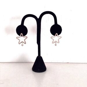 Sterling Silver Star Earrings